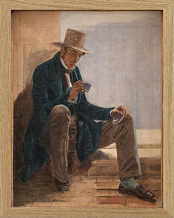 Martinus Rørbye – Martinus Rørbye 1837 | Giclée Kunstdruck gerahmt