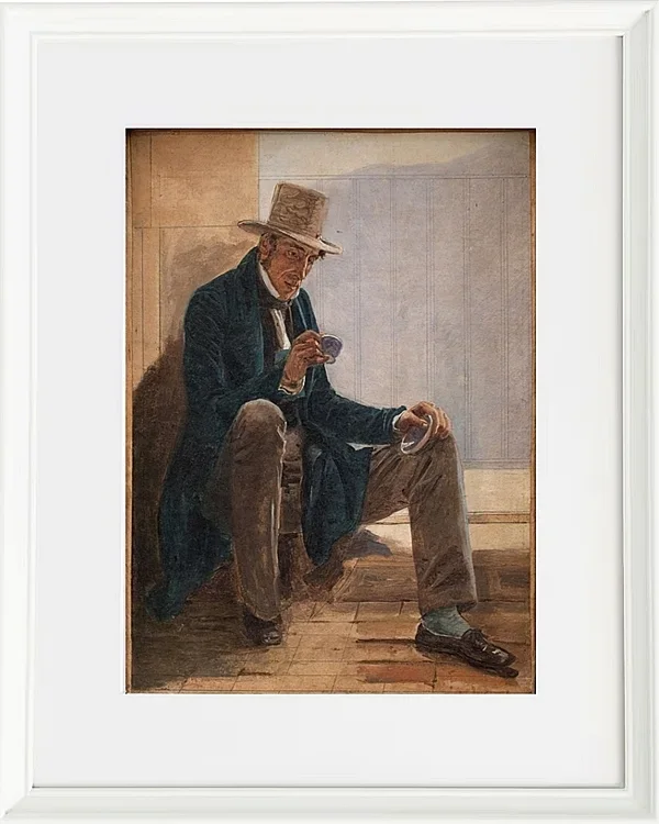Martinus Rørbye – Martinus Rørbye 1837 | Giclée Kunstdruck gerahmt