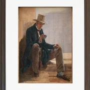 Martinus Rørbye – Martinus Rørbye 1837 | Giclée Kunstdruck gerahmt