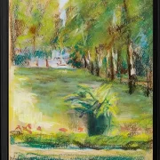 Max Liebermann - 33  Der Garten des Künstlers im Osten 1904 | Giclée Kunstdruck gerahmt