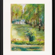 Max Liebermann - 33  Der Garten des Künstlers im Osten 1904 | Giclée Kunstdruck gerahmt
