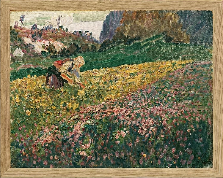 Pigen i blomsterengen - 1909
