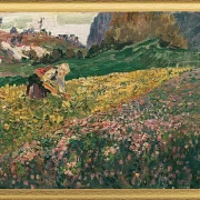Pigen i blomsterengen - 1909