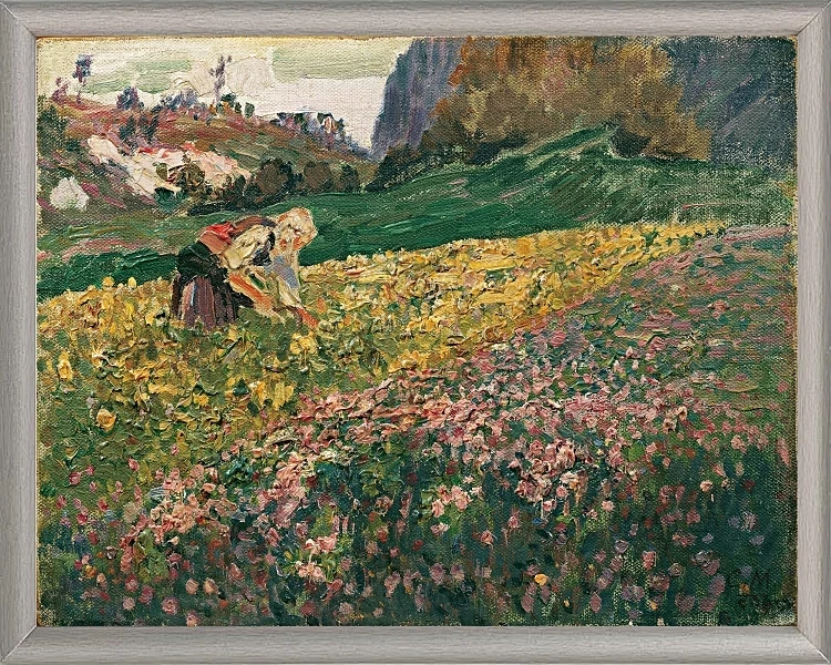 Pigen i blomsterengen - 1909