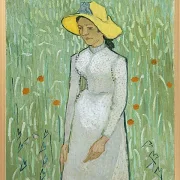 Mädchen in Weiß - 1890