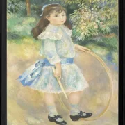 Mädchen mit Reifen – 1885