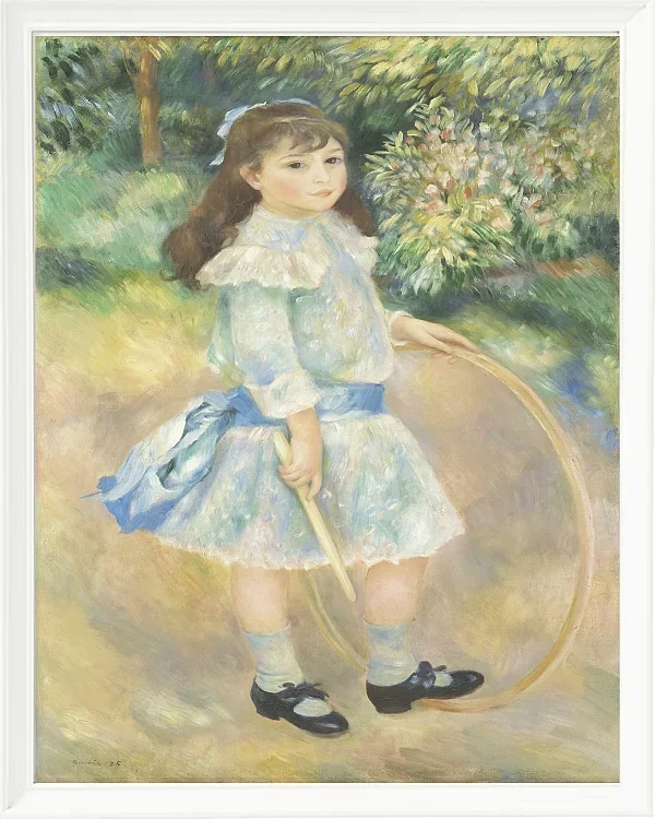 Mädchen mit Reifen – 1885