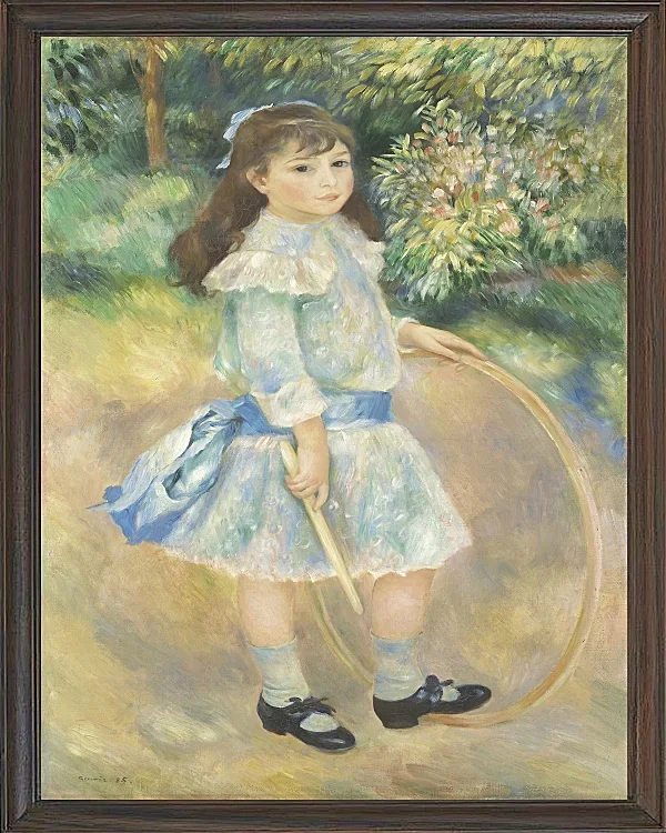 Mädchen mit Reifen – 1885