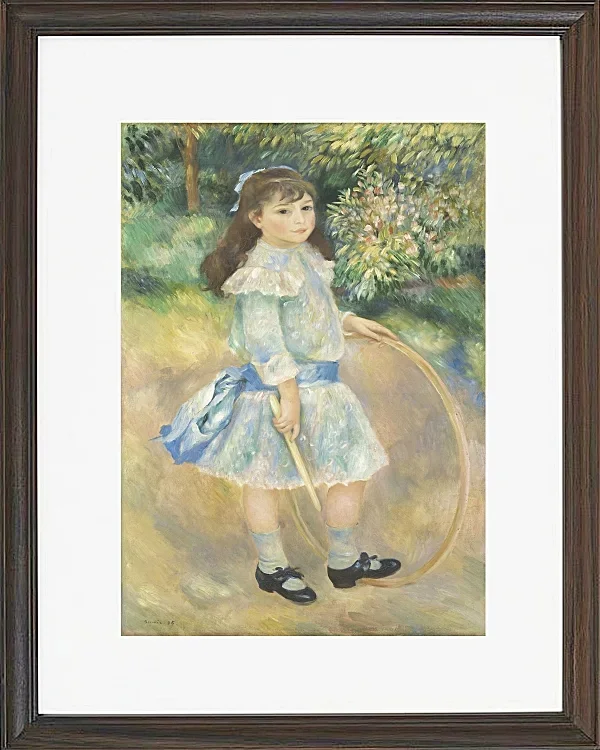 Mädchen mit Reifen – 1885