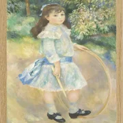 Mädchen mit Reifen – 1885