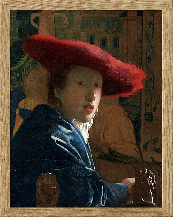 Mädchen mit dem roten Hut - 1666