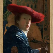 Mädchen mit dem roten Hut - 1666