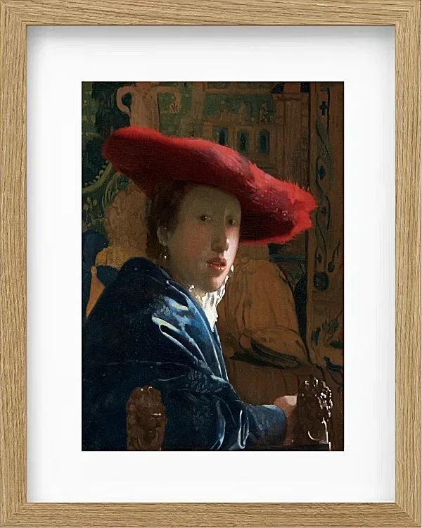 Mädchen mit dem roten Hut - 1666