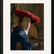 Mädchen mit dem roten Hut - 1666