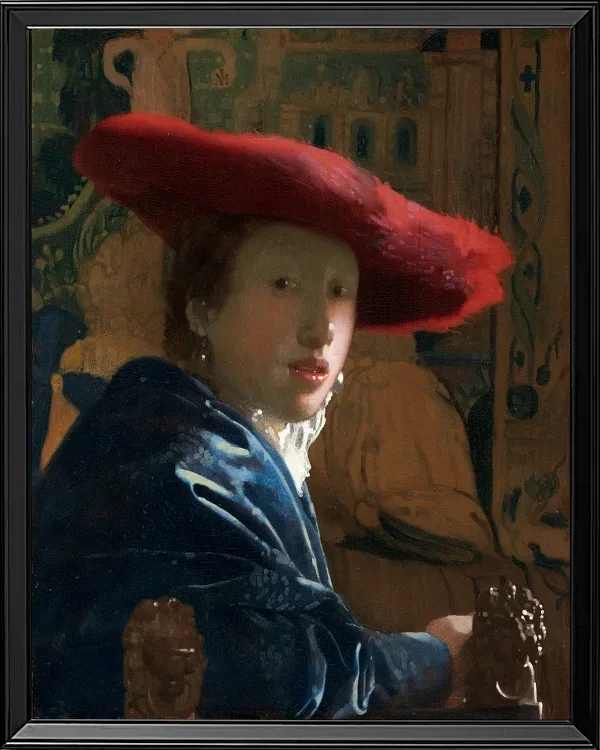 Mädchen mit dem roten Hut - 1666