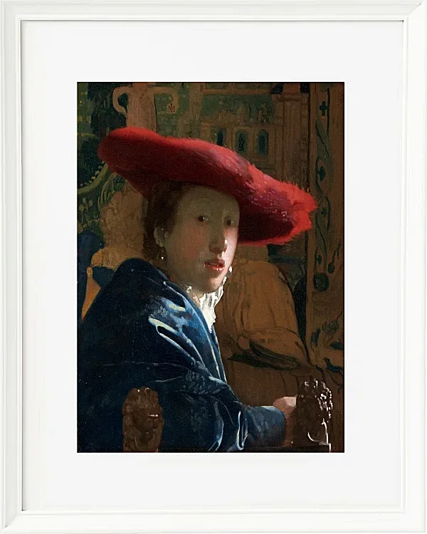 Mädchen mit dem roten Hut - 1666