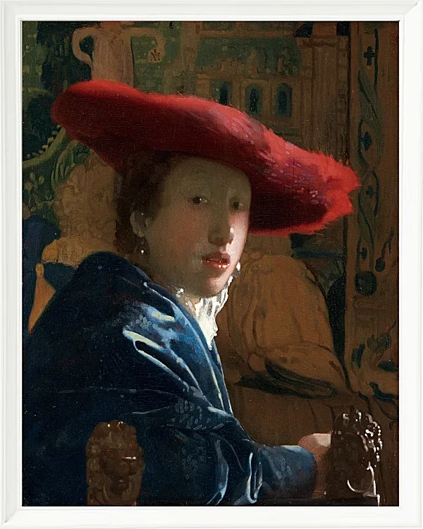 Mädchen mit dem roten Hut - 1666