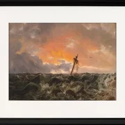 Meereslandschaft mit Wrack - 1831