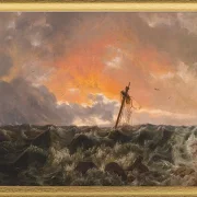 Meereslandschaft mit Wrack - 1831