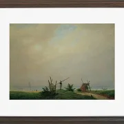 Meeresstrand mit Fischer  - 1807