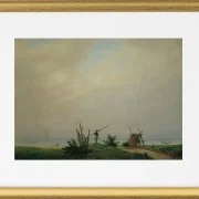 Meeresstrand mit Fischer  - 1807