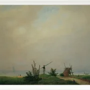 Meeresstrand mit Fischer  - 1807