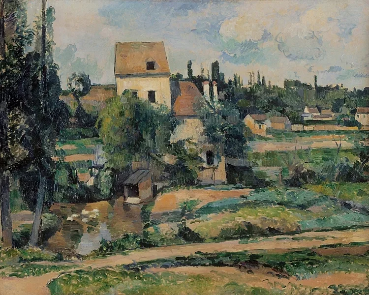 Mühle am Couleuvre in Pontoise - 1881