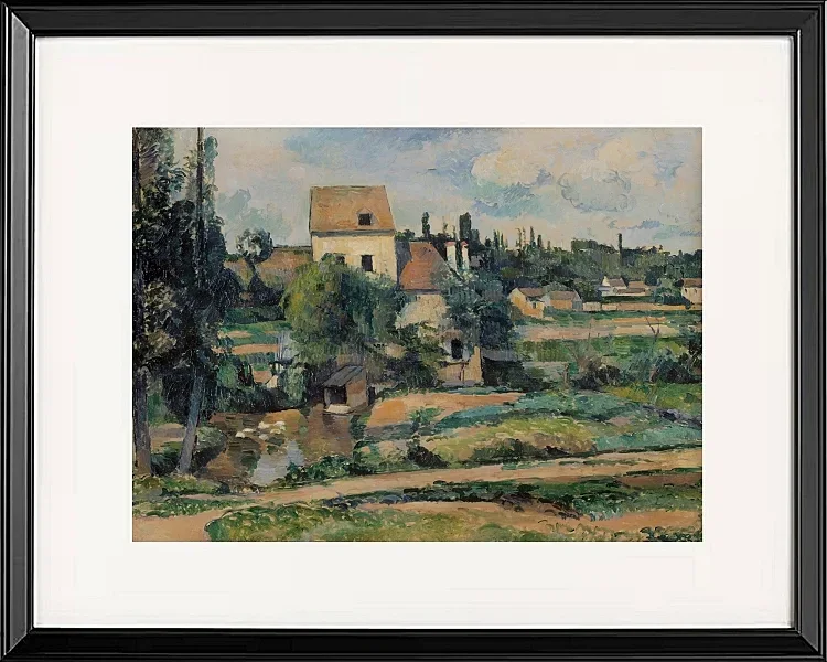 Mühle am Couleuvre in Pontoise - 1881