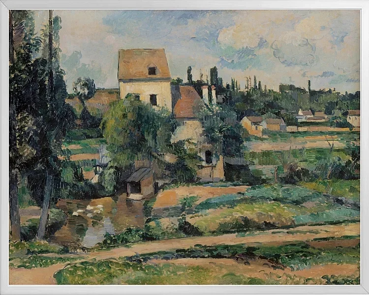 Mühle am Couleuvre in Pontoise - 1881