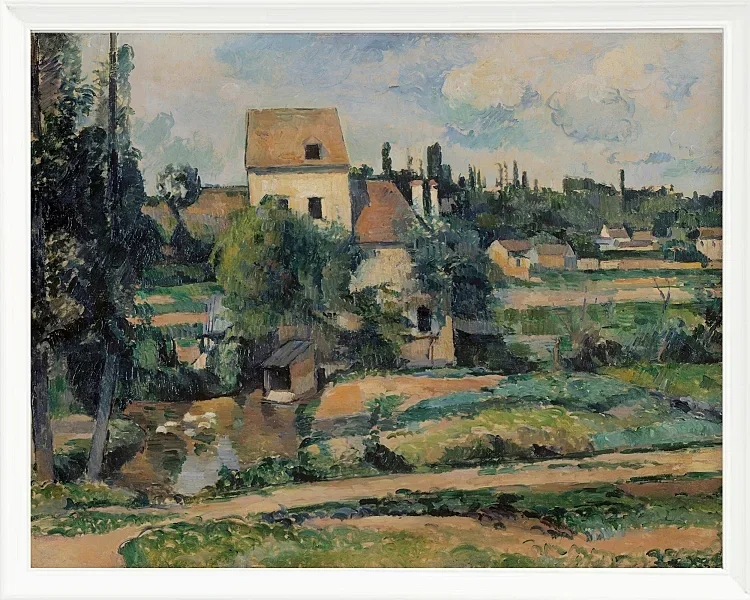 Mühle am Couleuvre in Pontoise - 1881