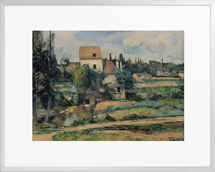 Mühle am Couleuvre in Pontoise - 1881