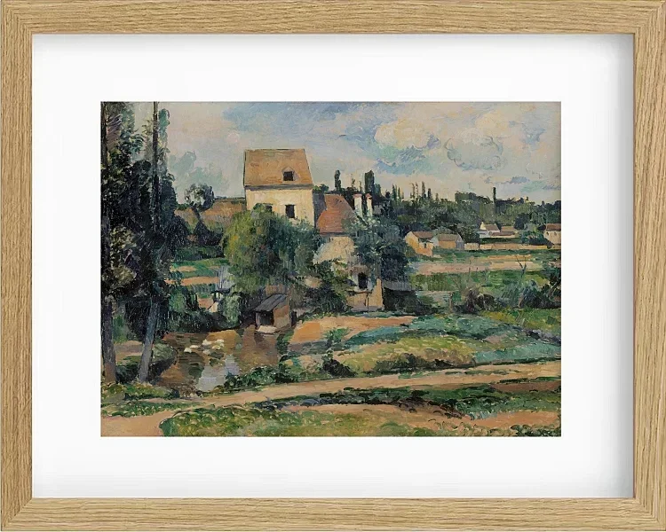 Mühle am Couleuvre in Pontoise - 1881
