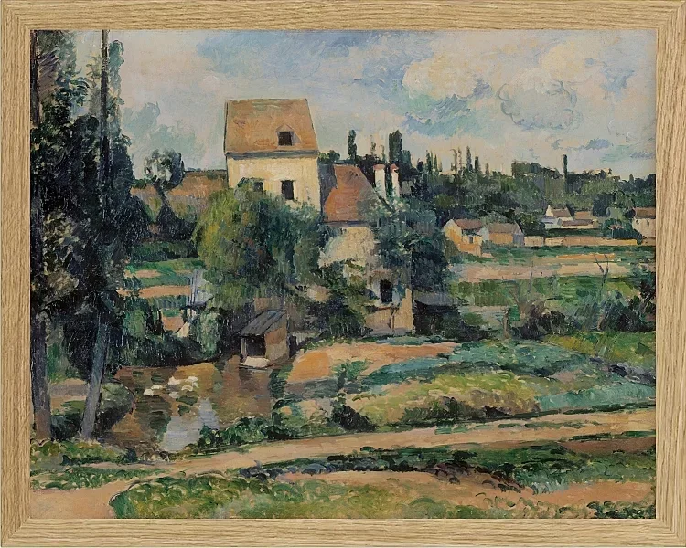 Mühle am Couleuvre in Pontoise - 1881