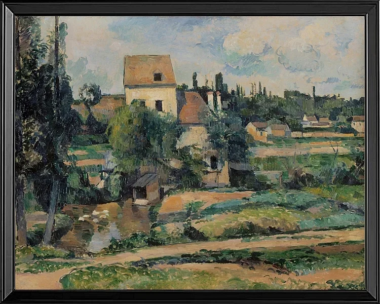 Mühle am Couleuvre in Pontoise - 1881