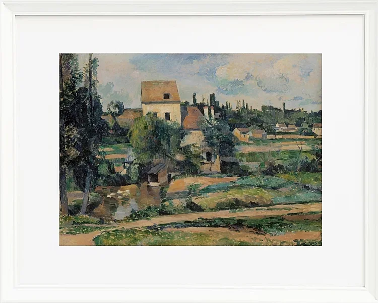 Mühle am Couleuvre in Pontoise - 1881