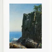 Michael Ancher - Die heiligen Klippen bei Rø 1890 | Giclée Kunstdruck gerahmt