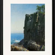 Michael Ancher - Die heiligen Klippen bei Rø 1890 | Giclée Kunstdruck gerahmt