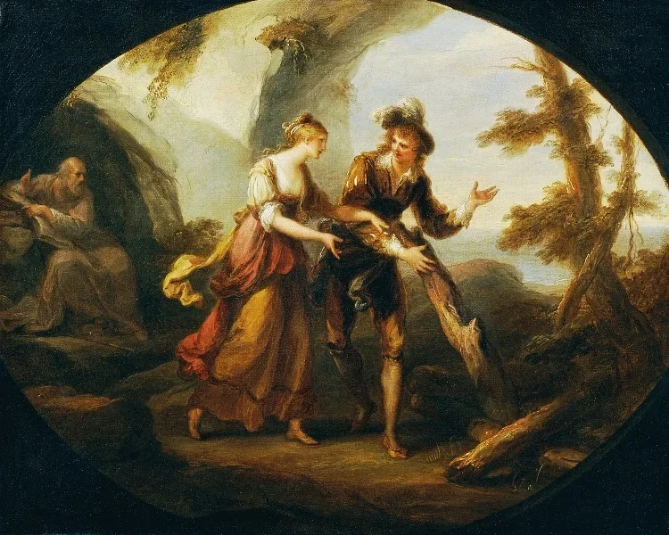 Miranda und Ferdinand 1782