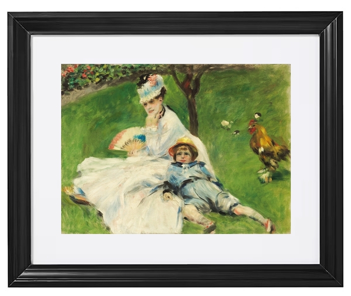 Madame Monet und ihr Sohn - 1874