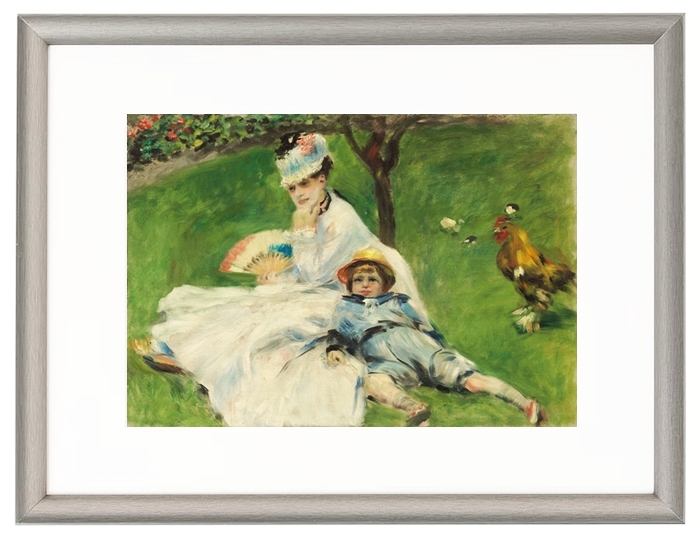 Madame Monet und ihr Sohn - 1874