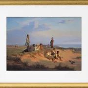 Männer von Skagen an einem Sommerabend bei gutem Wetter - 1848