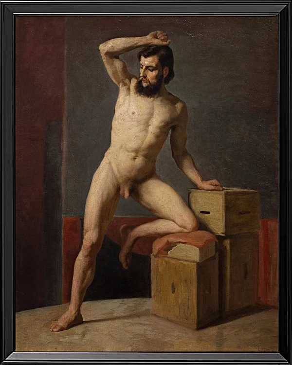 Nøgen mand - 1883