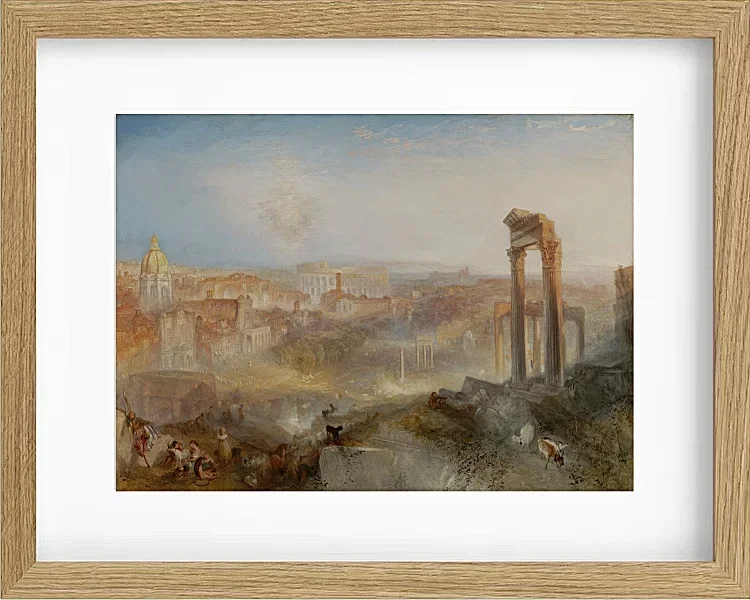 Modernes Rom, Campo Vaccino - 1839