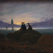 Mondaufgang über dem Meer - 1822