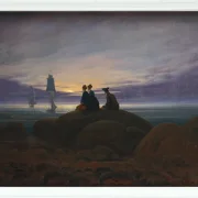 Mondaufgang über dem Meer - 1822