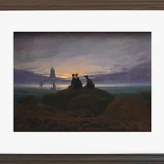 Mondaufgang über dem Meer - 1822