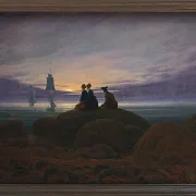 Mondaufgang über dem Meer - 1822