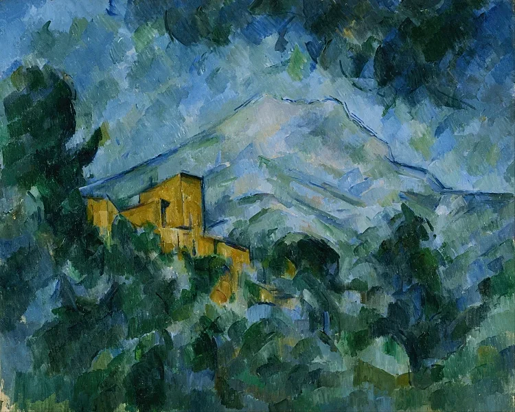 Mont Sainte-Victoire og Château Noir - 1904
