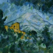 Mont Sainte-Victoire og Château Noir - 1904
