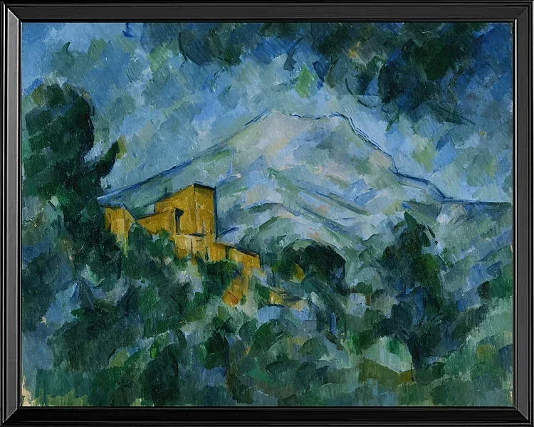 Mont Sainte-Victoire og Château Noir - 1904